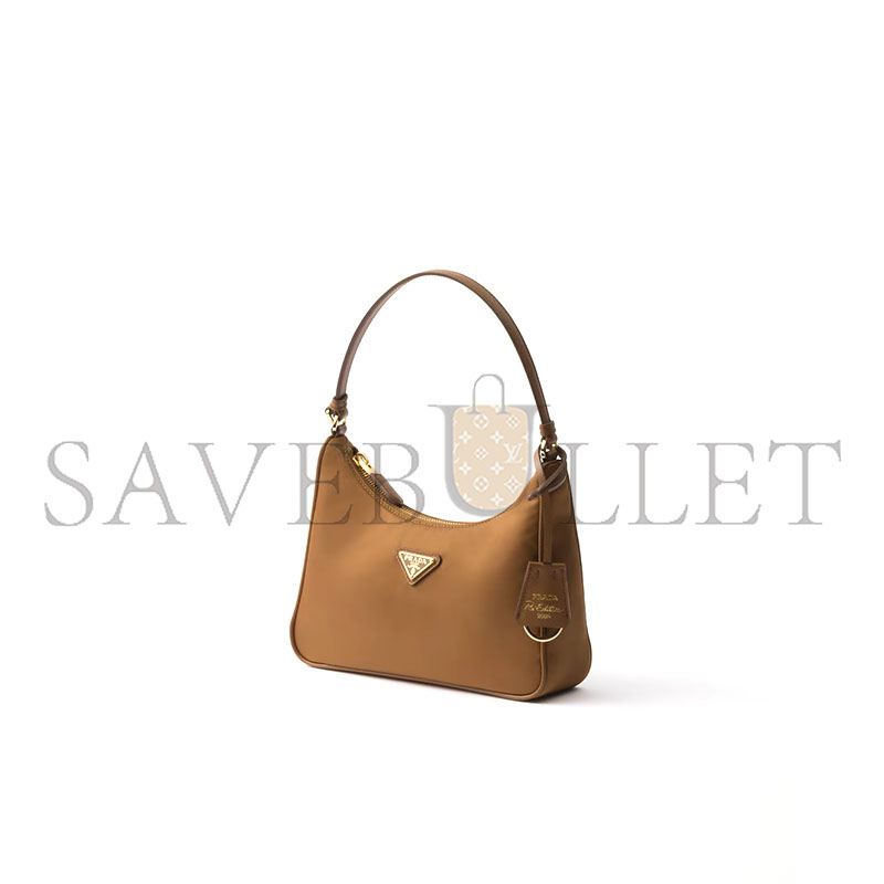 Pra*a Pra*a re-edition 2005 re-nylon and saffiano mini bag 1n204m (22*18*6.5cm)